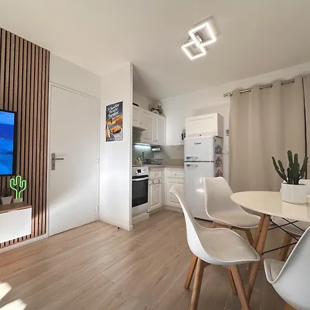 Nouveauté-charmant Lecactus Avec Terrasse Au Cœur De Ste-maxime